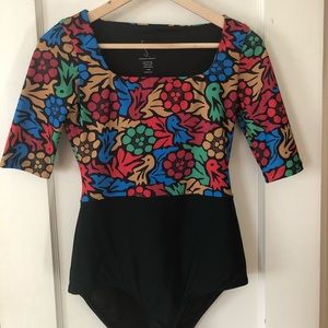 RARE Seea Multicolor Patterned Women Swim One Piece